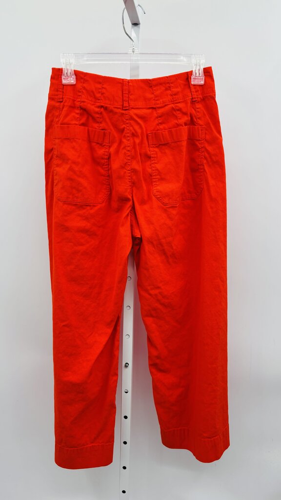 Maeve Pants Wide Leg Red 6