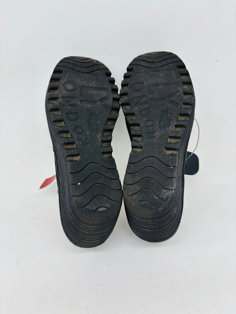 FLY London Wedge Black 7.5