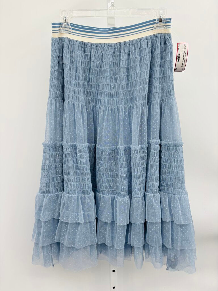 Maeve Skirt Midi Blue S