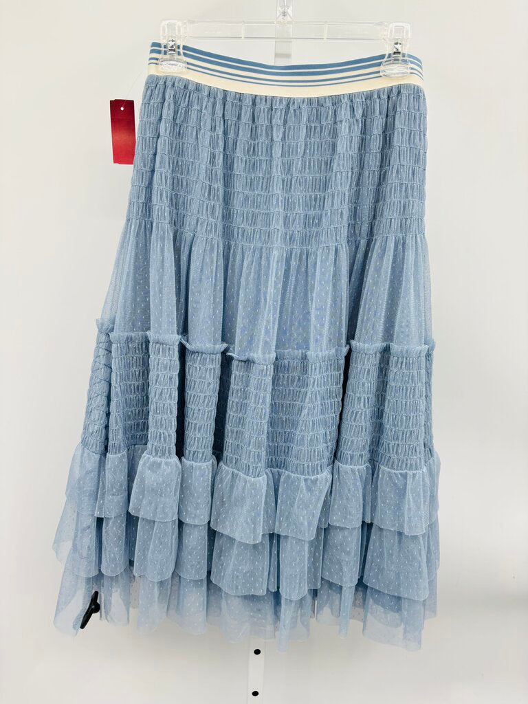 Maeve Skirt Midi Blue S
