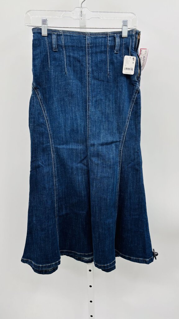 Free People Skirt Maxi Denim 4