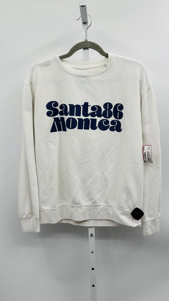 Anthropologie Sweatshirt White S