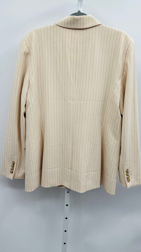 Ann Taylor Blazer Beige 14