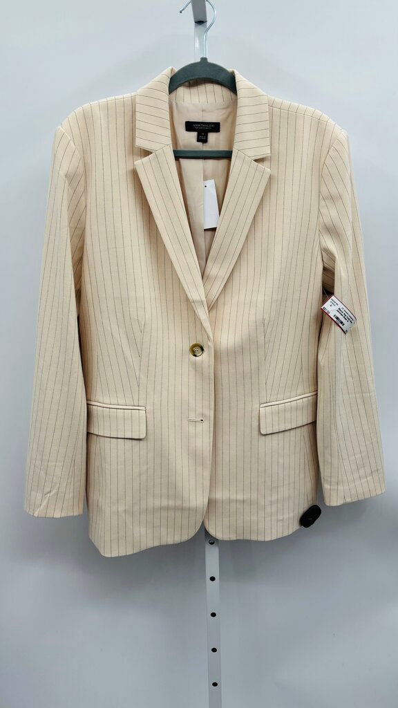 Ann Taylor Blazer Beige 14