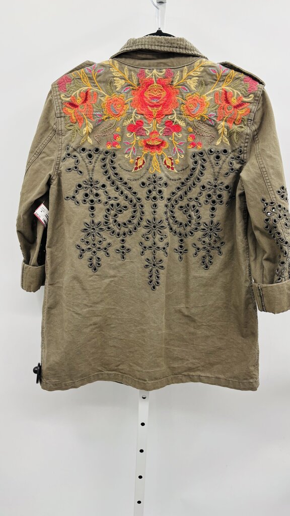 Johnny Was Workshop Jacket Brown S