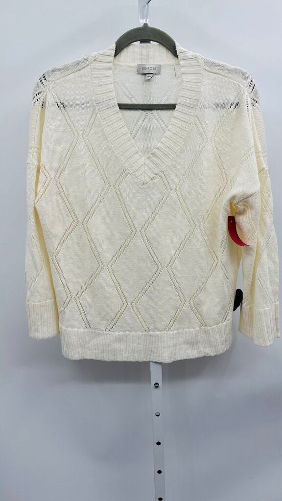 Kinross Sweater White M