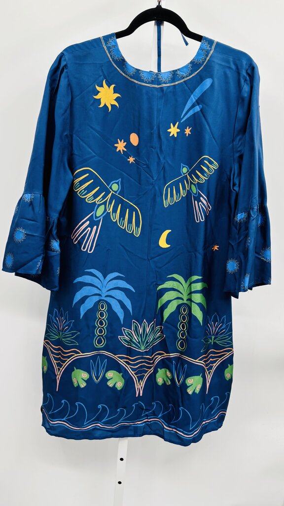 Jade: Johnny Was Dress Blue XL