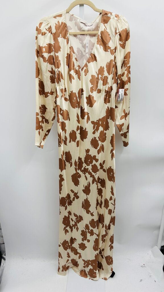 Loft Maxi Dress Beige 12
