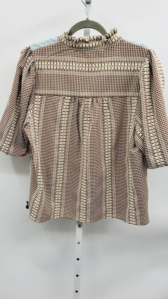 THML Blouse Brown L