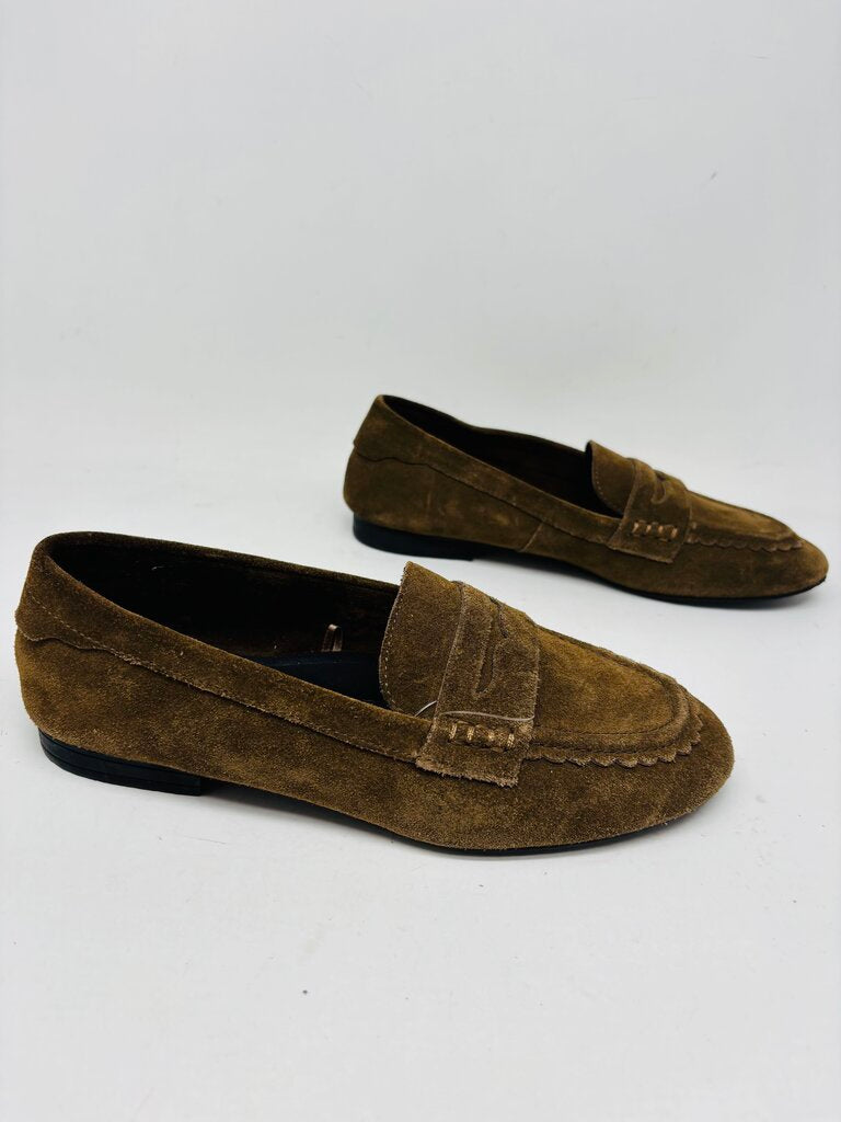 Zara Loafers Brown 7.5