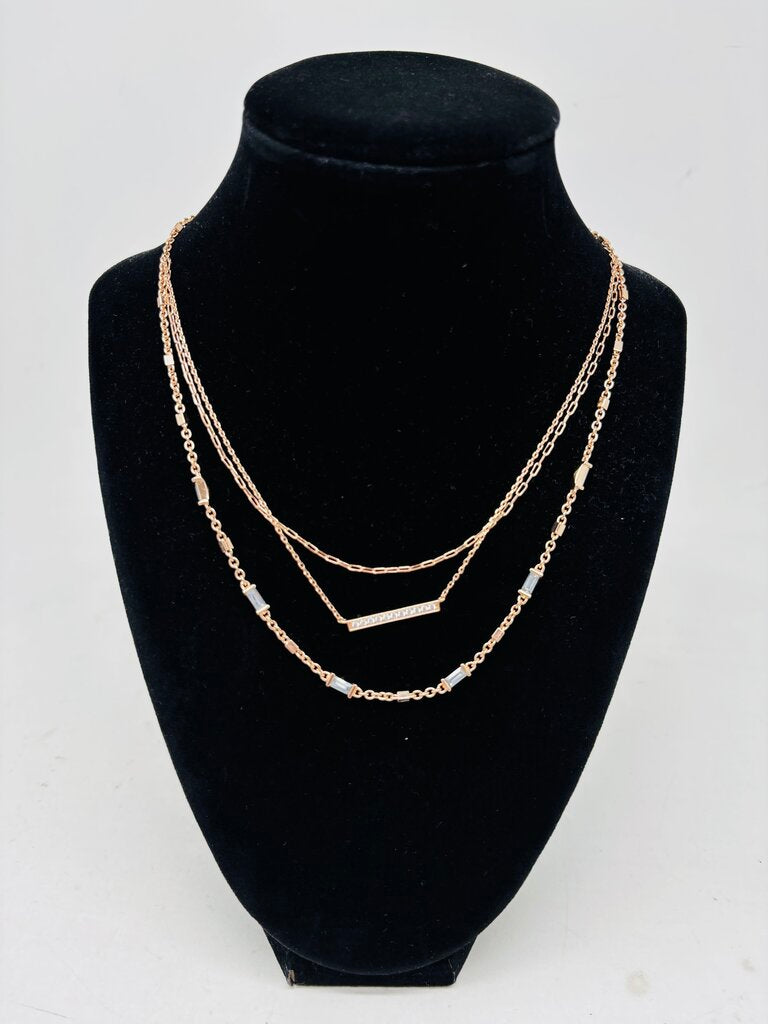 Kendra Scott Necklace Gold 15.5" - 18"