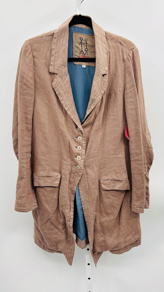 Pete & Greta Coat Brown L