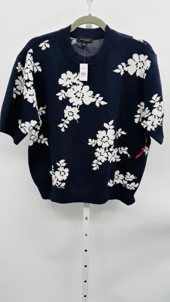 Ann Taylor Sweater Navy XL
