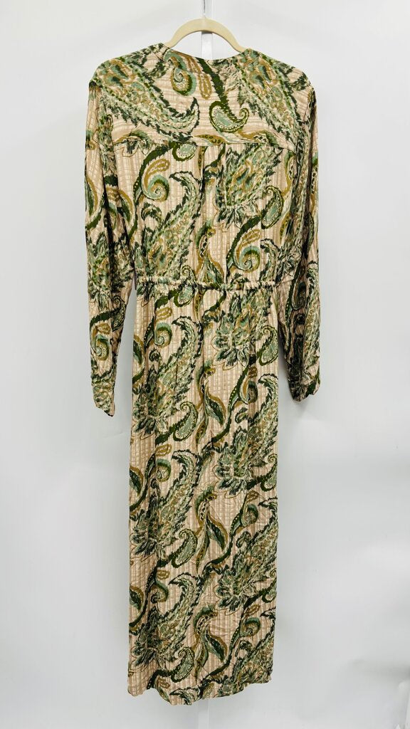 Soft Surroundings Maxi Dress Green L
