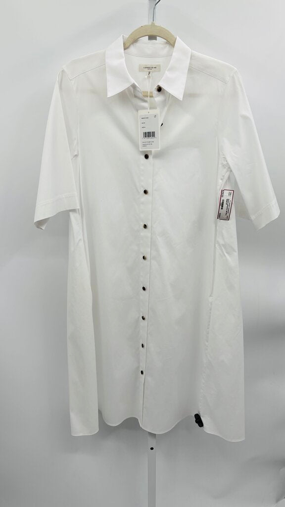 LaFayette 148 Dress White M
