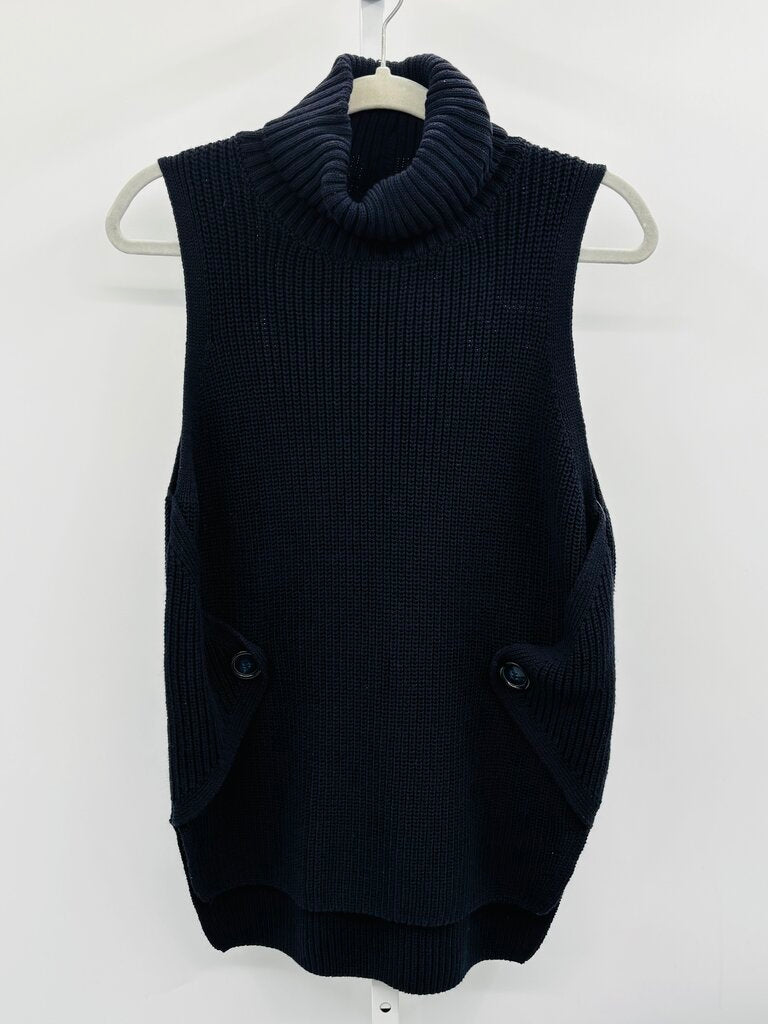 Maeve Sweater Vest Navy S