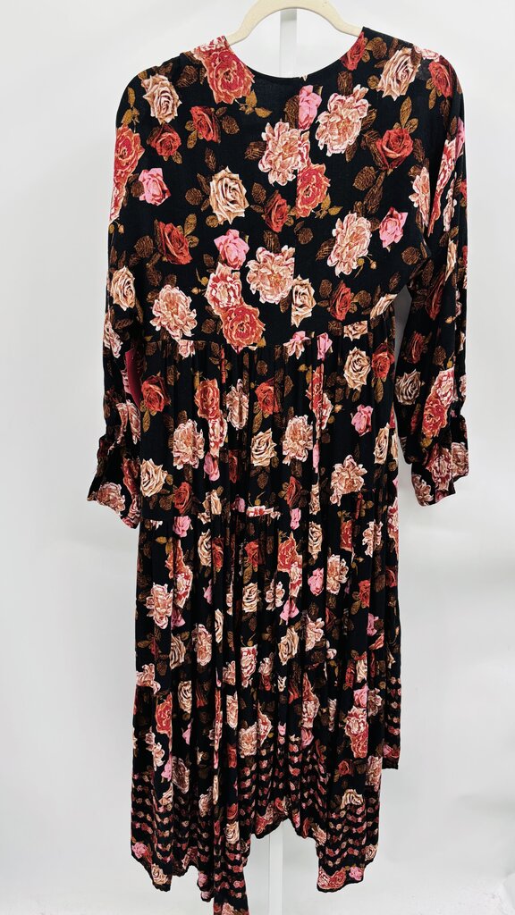 Free People Maxi Dress Black S