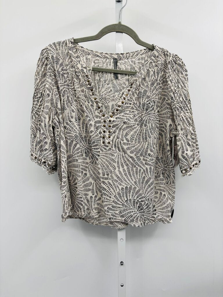 Anthropologie Blouse Beige M