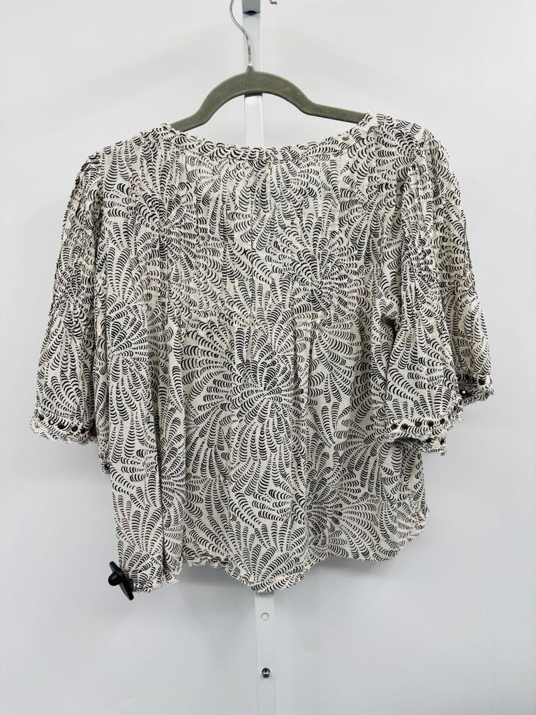 Anthropologie Blouse Beige M