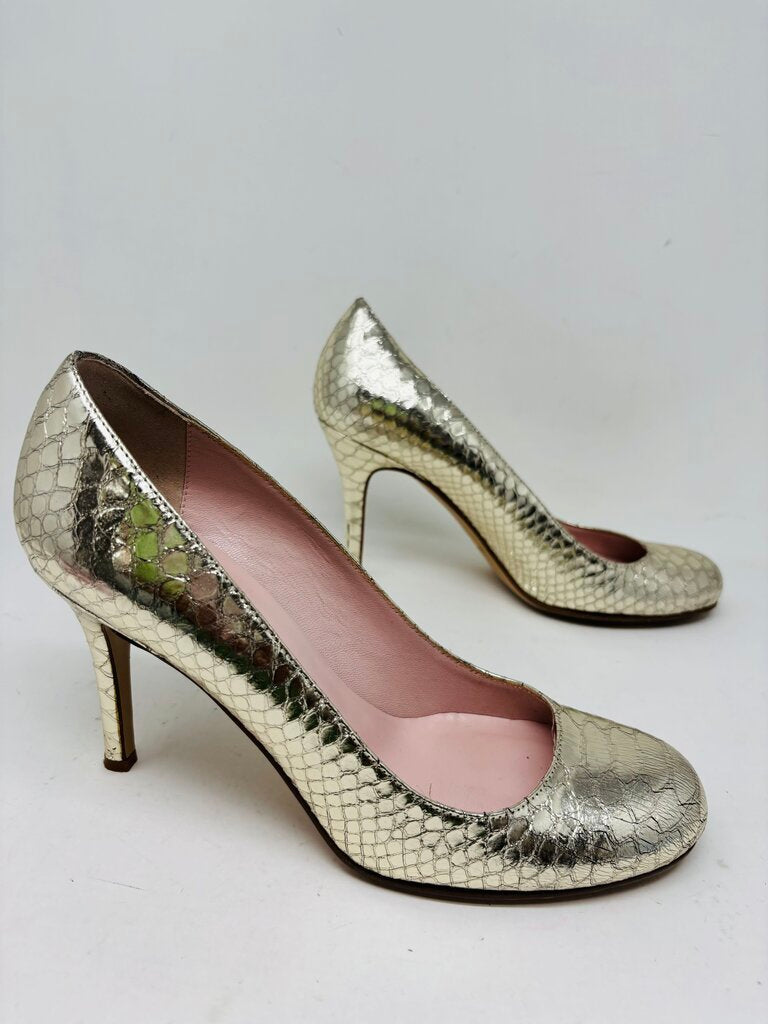 Kate Spade Heels Gold 8