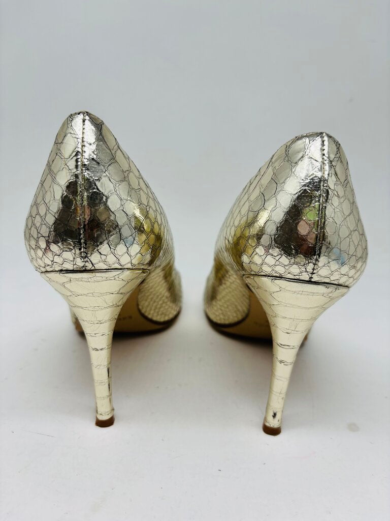 Kate Spade Heels Gold 8