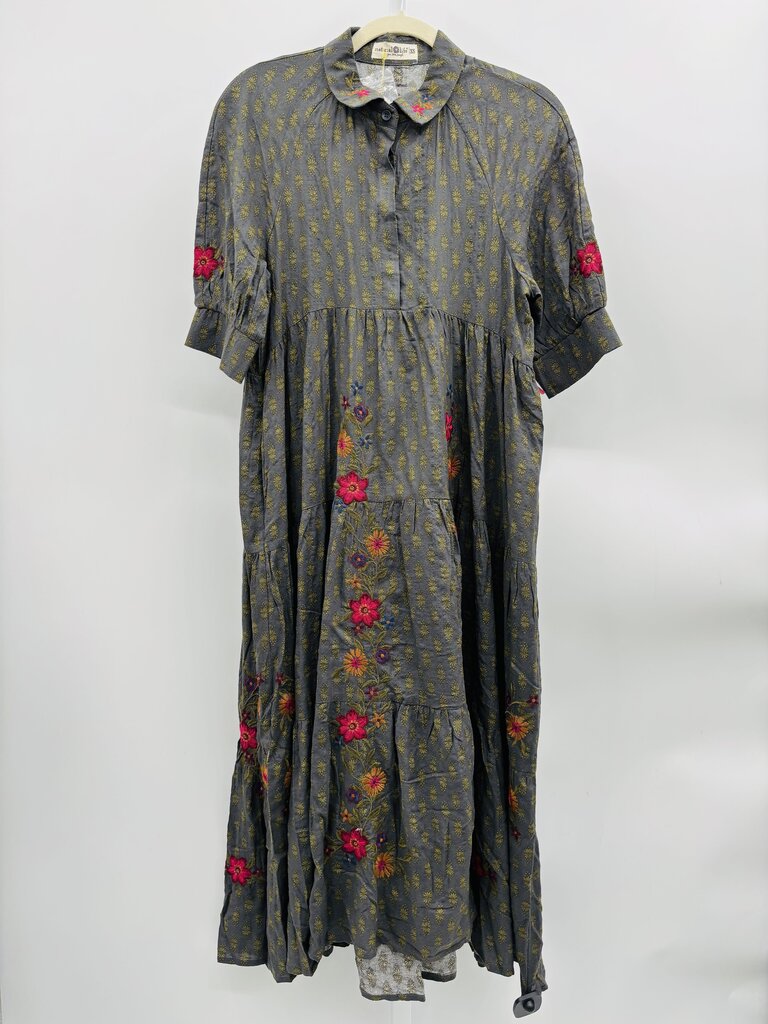 Natural Life Maxi Dress Green XS