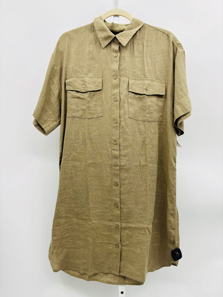 J. Crew Dress Green S