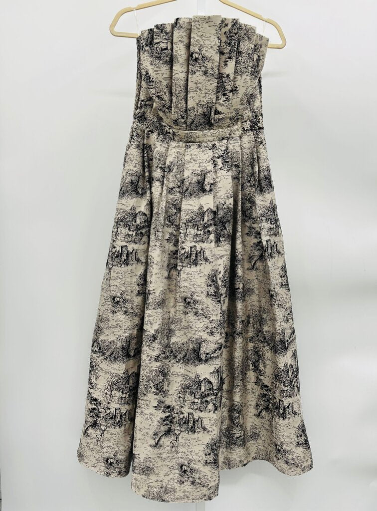 Entro Formal Dress Beige L