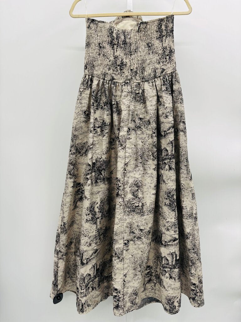 Entro Formal Dress Beige L