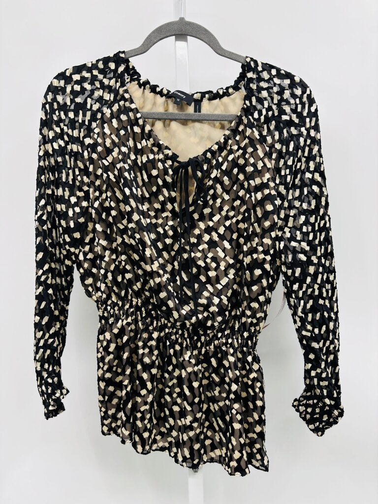 Theory Blouse Black M