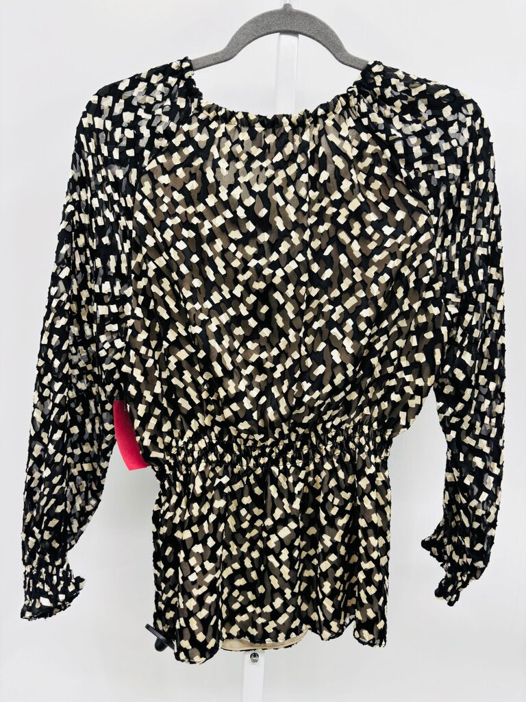 Theory Blouse Black M