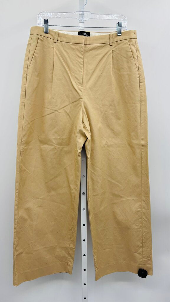 J. Crew Pants Wide Leg Khaki 12