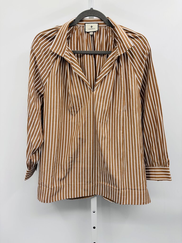 Tuckernuck Blouse Brown XL