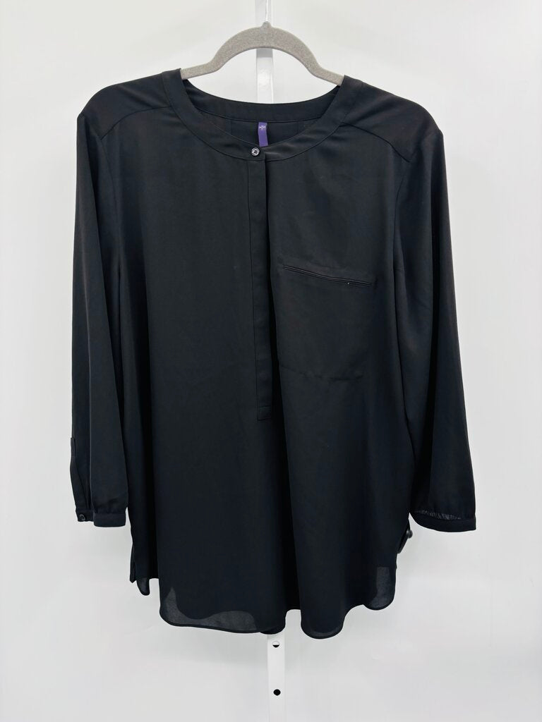 NYDJ Blouse Black XL