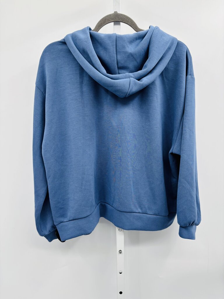 M: Magaschoni Hoodie Plus Blue 2X