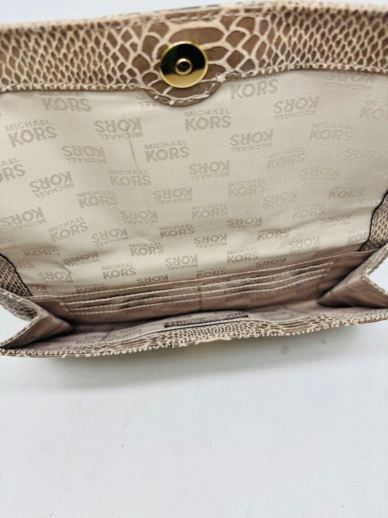 Michael Kors Clutch Taupe