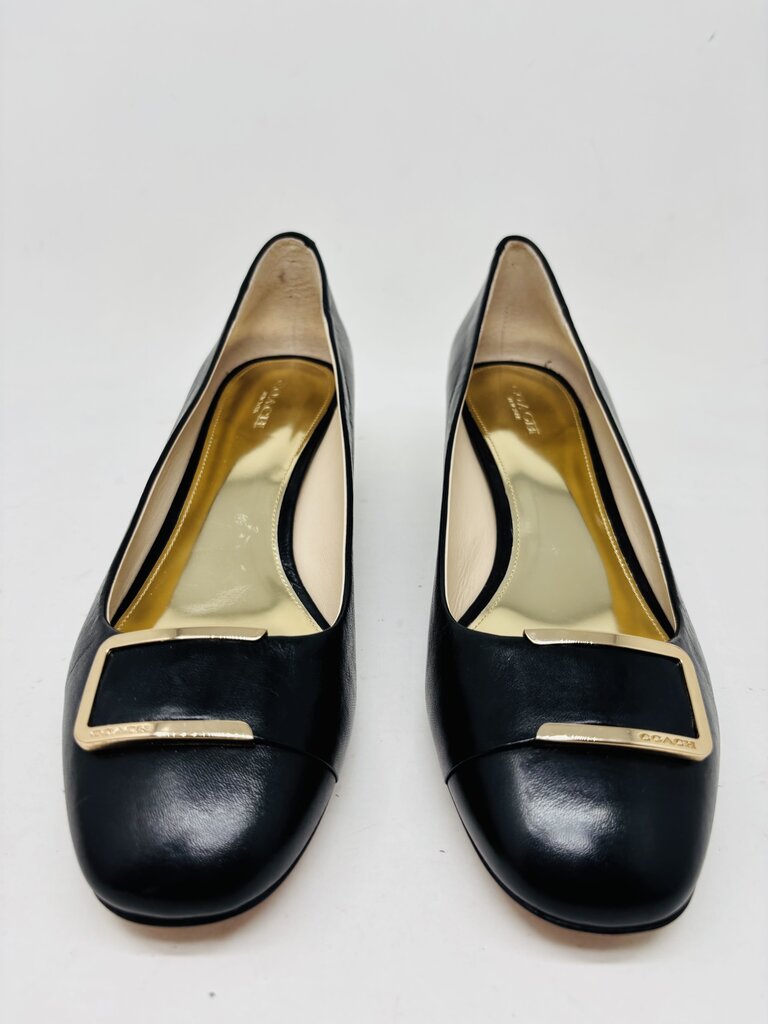 Coach Heels Black 9.5