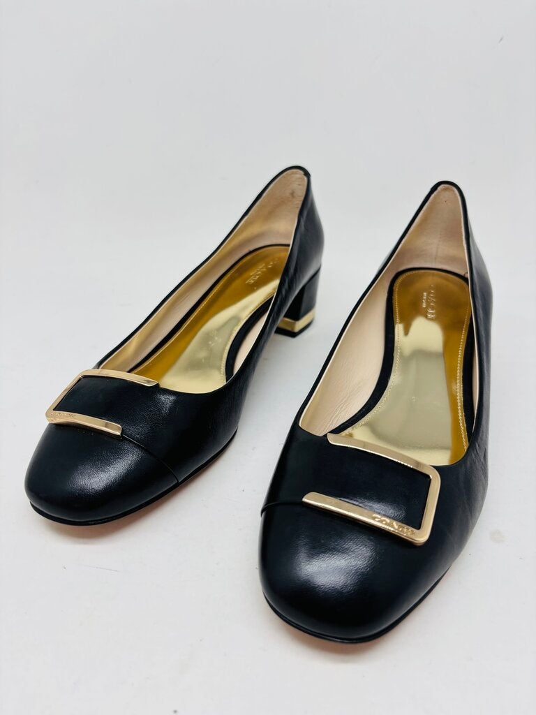 Coach Heels Black 9.5