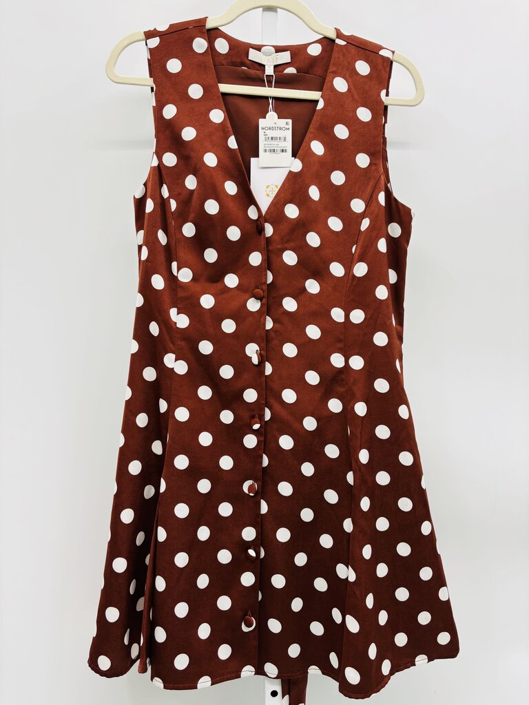 WAYF Dress Brown M