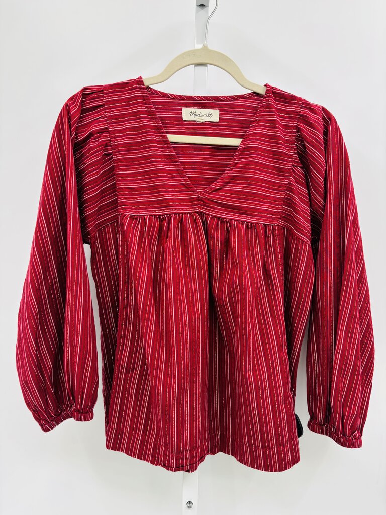 Madewell Blouse Red S