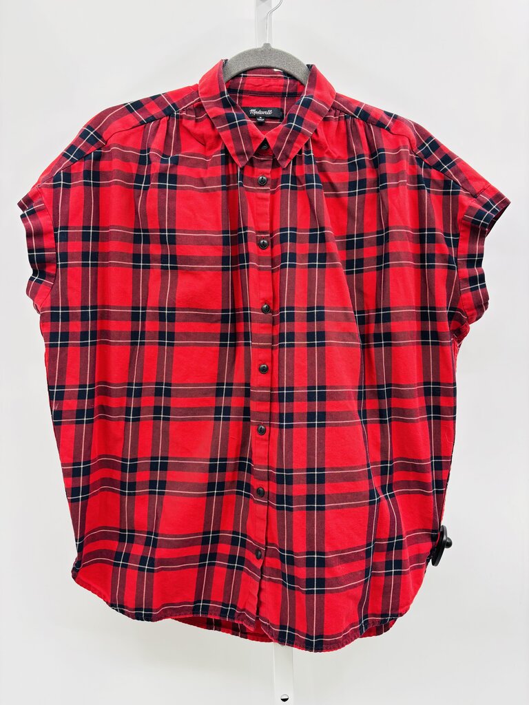 Madewell Shirt Red M