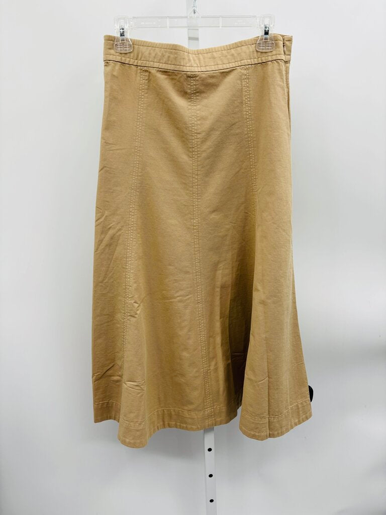 Everlane Skirt Midi Khaki 8