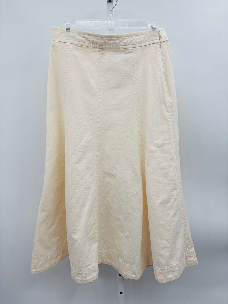 Everlane Skirt Midi White 8