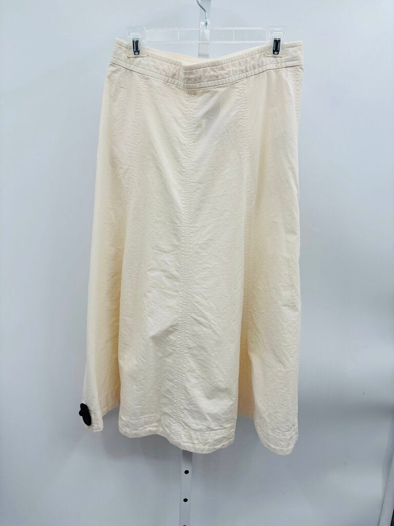 Everlane Skirt Midi White 8