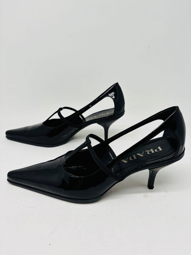 Prada LUXURY SHOES Black 7