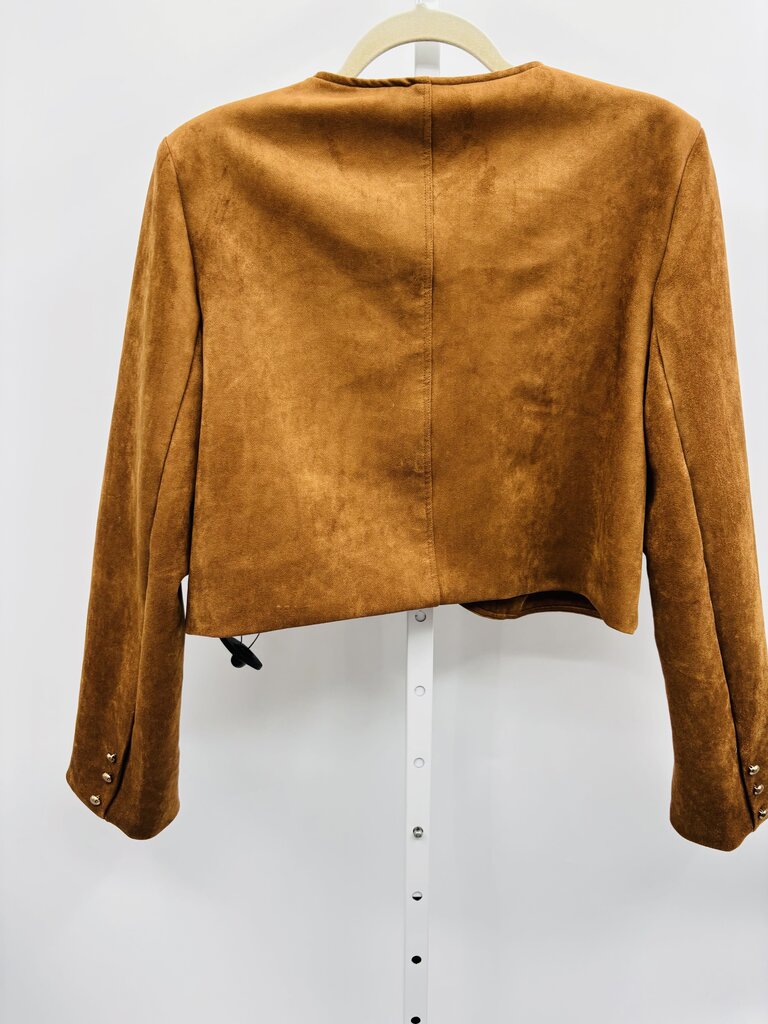 Elle Grey Jacket Brown L