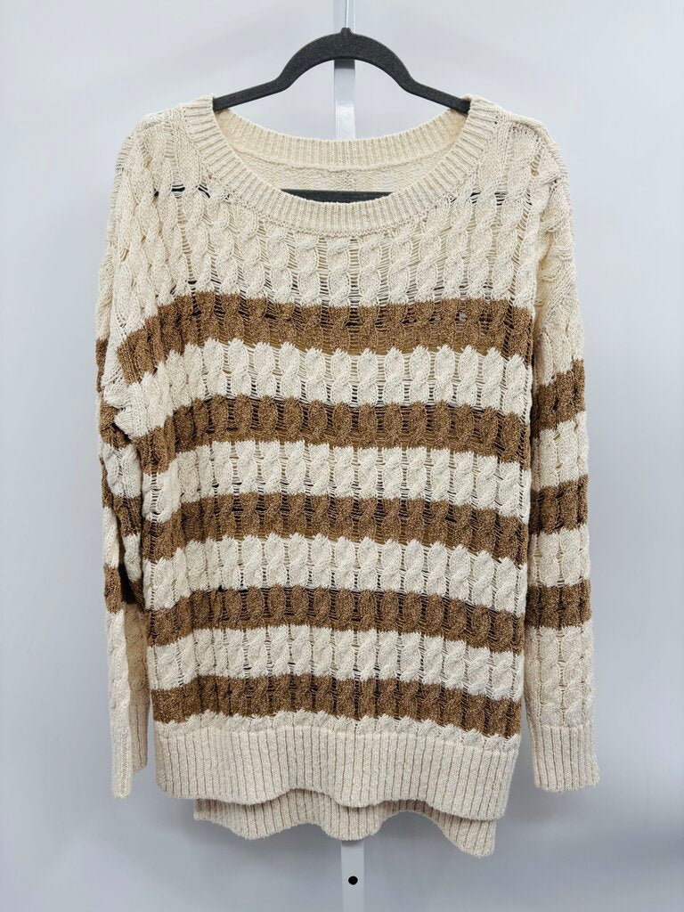 Pilcro Sweater Beige XS