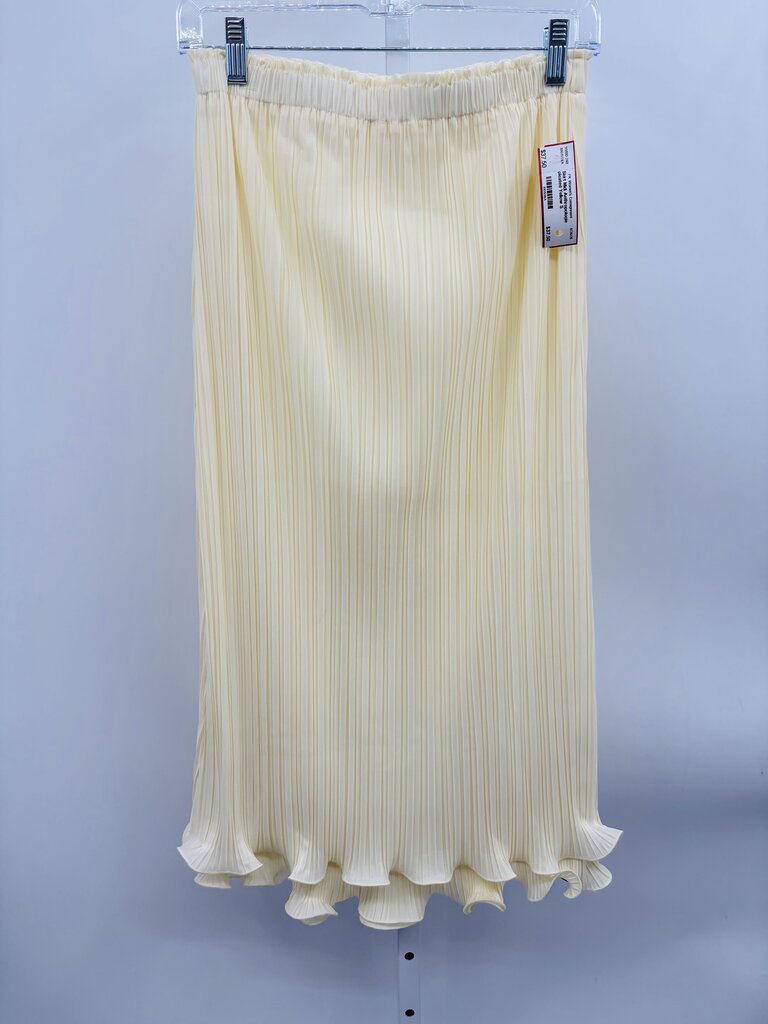 Anthropologie Skirt Midi Yellow S