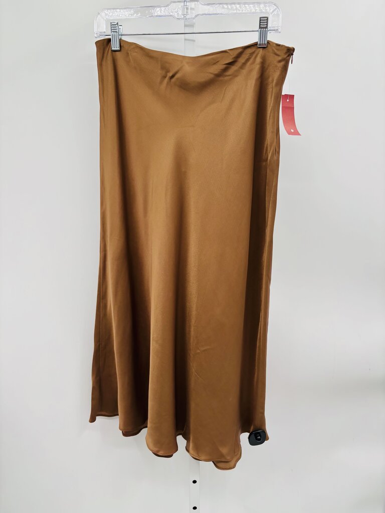Zara Skirt Midi Brown L