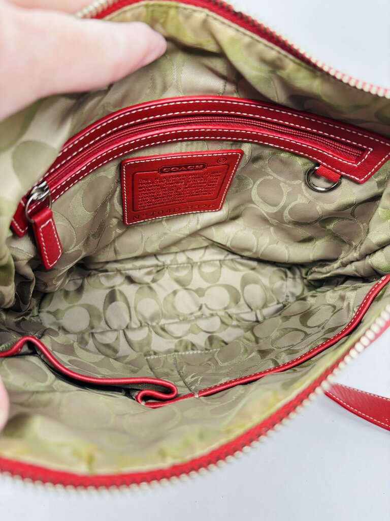 Coach Crossbody Bag Red